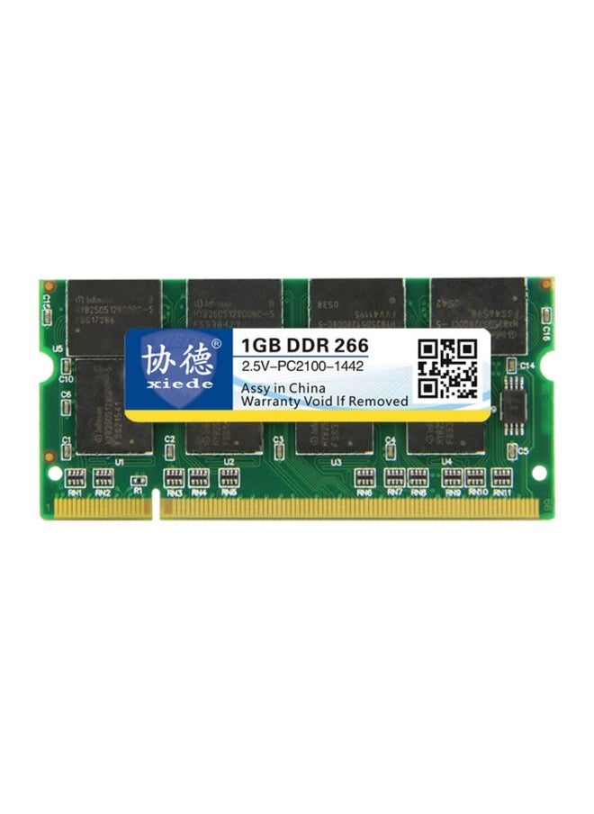 XIEDE X009 DDR 266MHz 1GB General Full Compatibility Memory RAM Module for Laptop