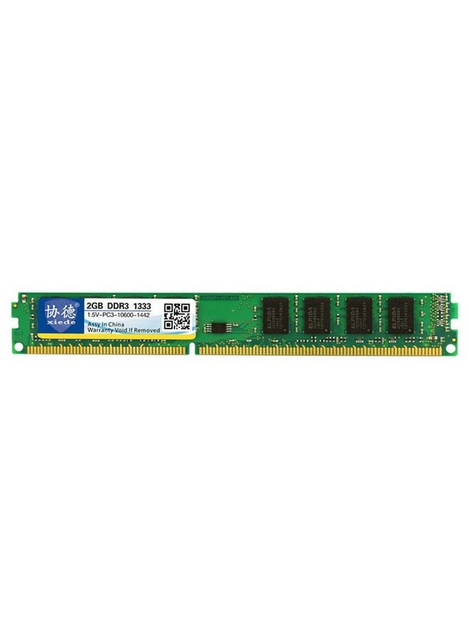 XIEDE X030 DDR3 1333MHz 2GB 1.5V General Full Compatibility Memory RAM Module for Desktop PC