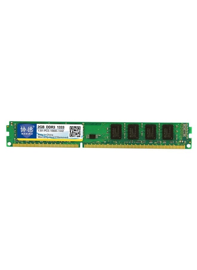 XIEDE X030 DDR3 1333MHz 2GB 1.5V General Full Compatibility Memory RAM Module for Desktop PC