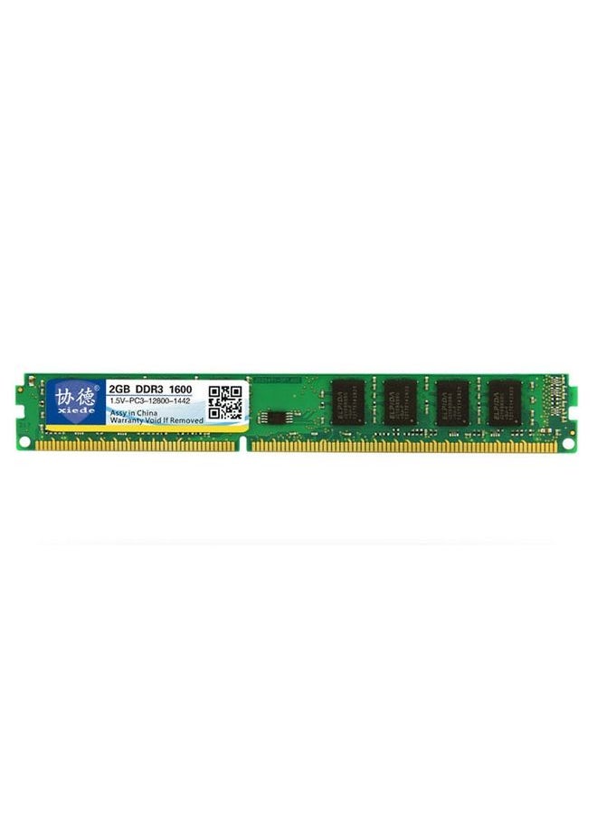 XIEDE X033 DDR3 1600MHz 2GB 1.5V General Full Compatibility Memory RAM Module for Desktop PC