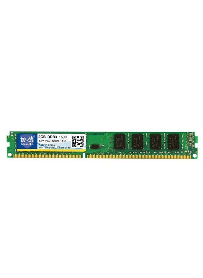 XIEDE X033 DDR3 1600MHz 2GB 1.5V General Full Compatibility Memory RAM Module for Desktop PC