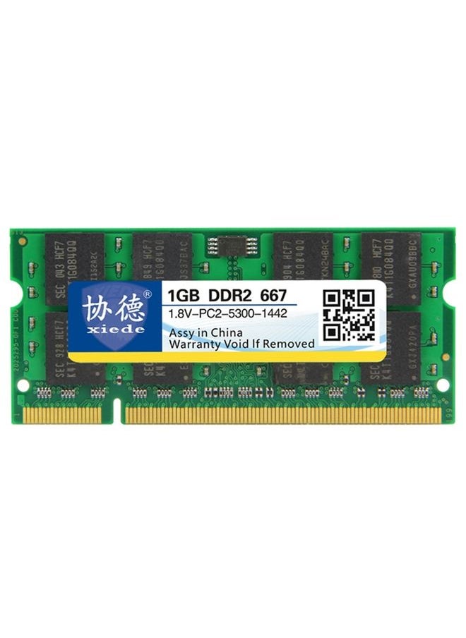 XIEDE X024 DDR2 667MHz 1GB General Full Compatibility Memory RAM Module for Laptop