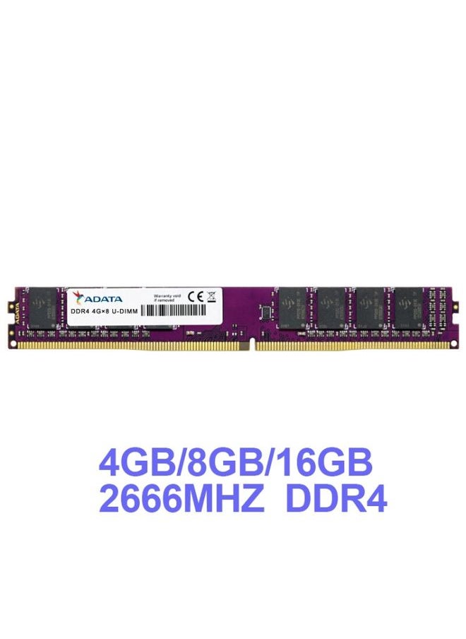 ADATA DDR4 2666 Desktop Computer Memory Module, Memory Capacity: 16 GB