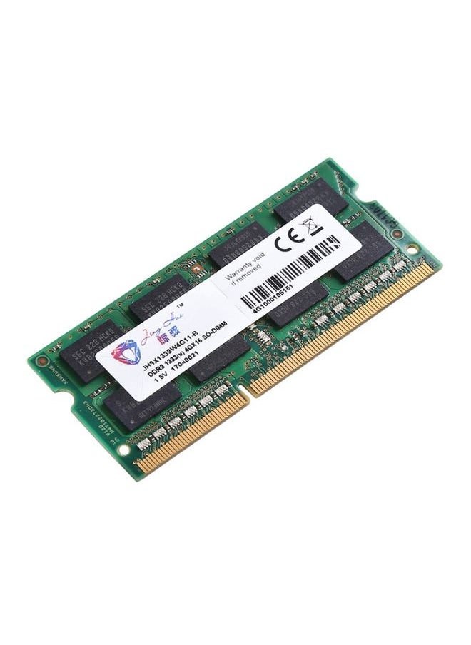 JingHai 1600MHz DDR3L PC3L-12800S 1.35V Low Voltage Notebook Memory Strip, Memory Capacity: 4GB