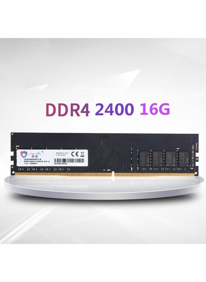 JingHai PC4 DDR4 16G Single Strip Desktop Memory(2400MHz)