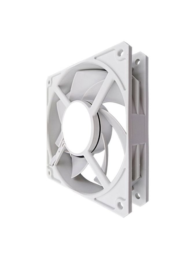 MF14025 4pin High Air Volume Low Noise High Wind Pressure FDB Magnetic Suspension Chassis Fan 2000rpm (White)