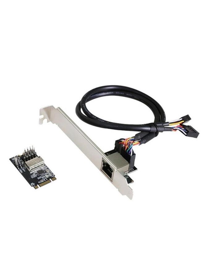 RTL8111H 1000M M.2 (B-KeyM-Key) to PCI-E Gigabit Ethernet Network Card