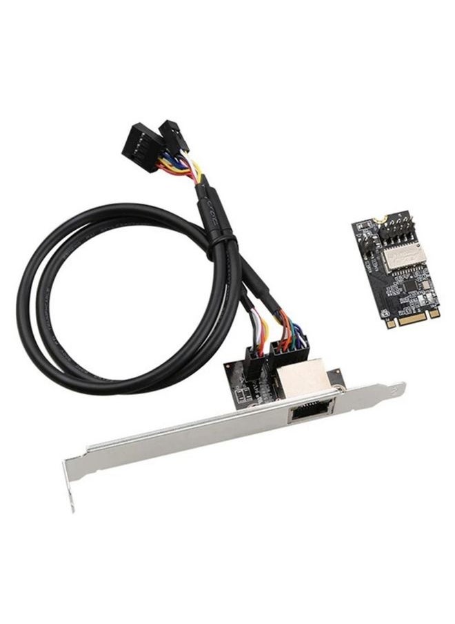 RTL8111H 1000M M.2 (B-KeyM-Key) to PCI-E Gigabit Ethernet Network Card