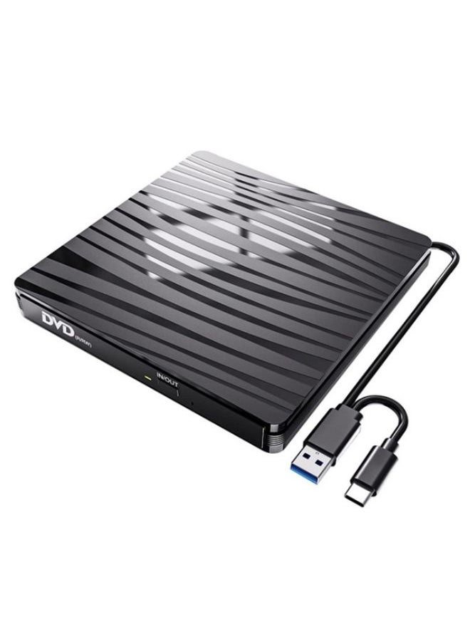 BT689 Portable DVD Burner External Optical Drive CD Player Win10 USB Optical Drive Recorder