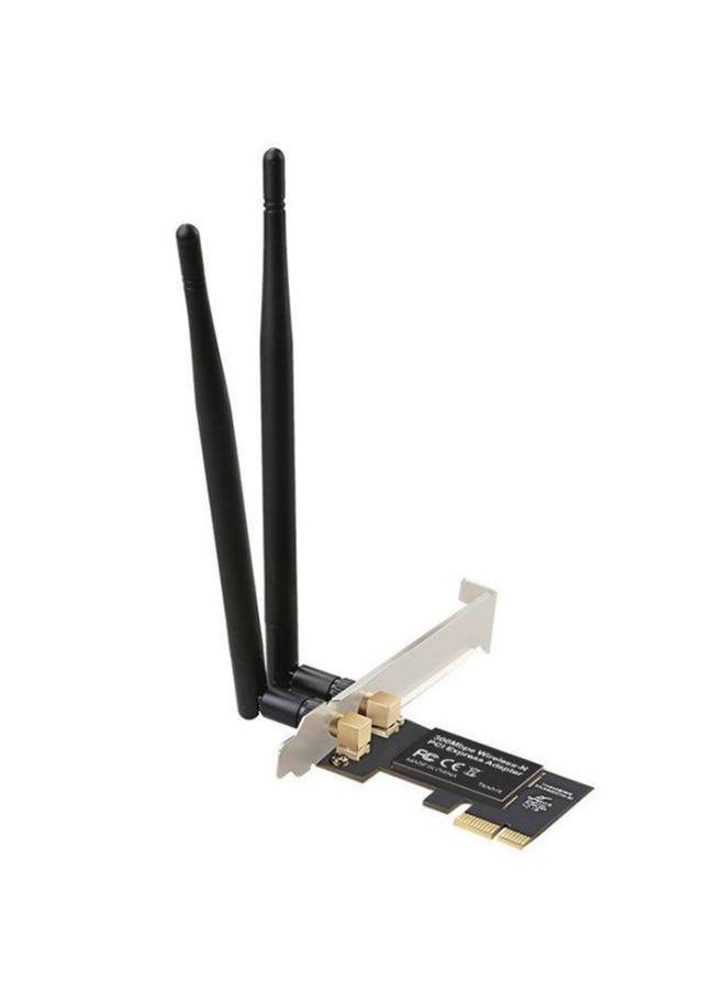 300M Dual Frequency Wifi Receiver Wireless PCI-E Network Card