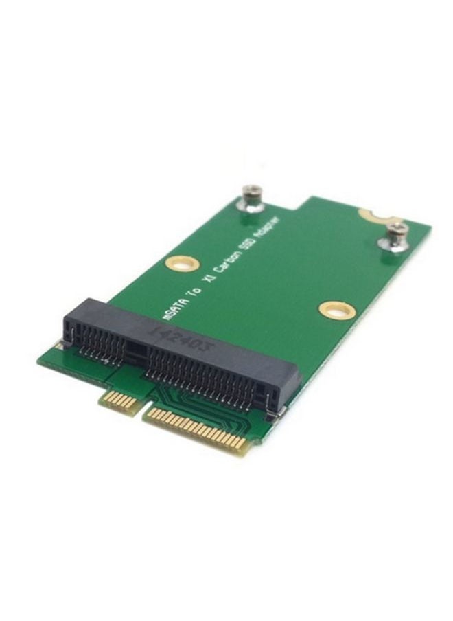 Mini PCI-E MSATA SSD Add PCBA Cards for Lenovo X1 Ultrabook Carbon SSD