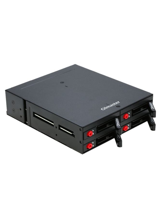 OImaster MR-6401 Four-Bay Chassis Built-In Optical Drive Hard Disk Box