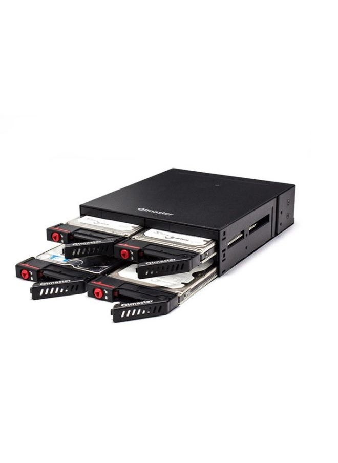 OImaster MR-6401 Four-Bay Chassis Built-In Optical Drive Hard Disk Box