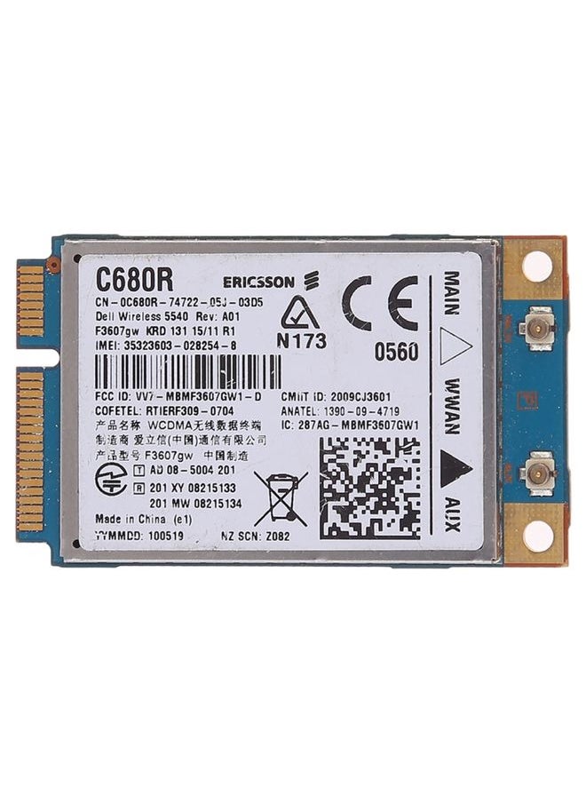 Wireless Network Card for Dell C680R WWAN UMTS Wireless 5540 dw5540 Ericsson F3607GW