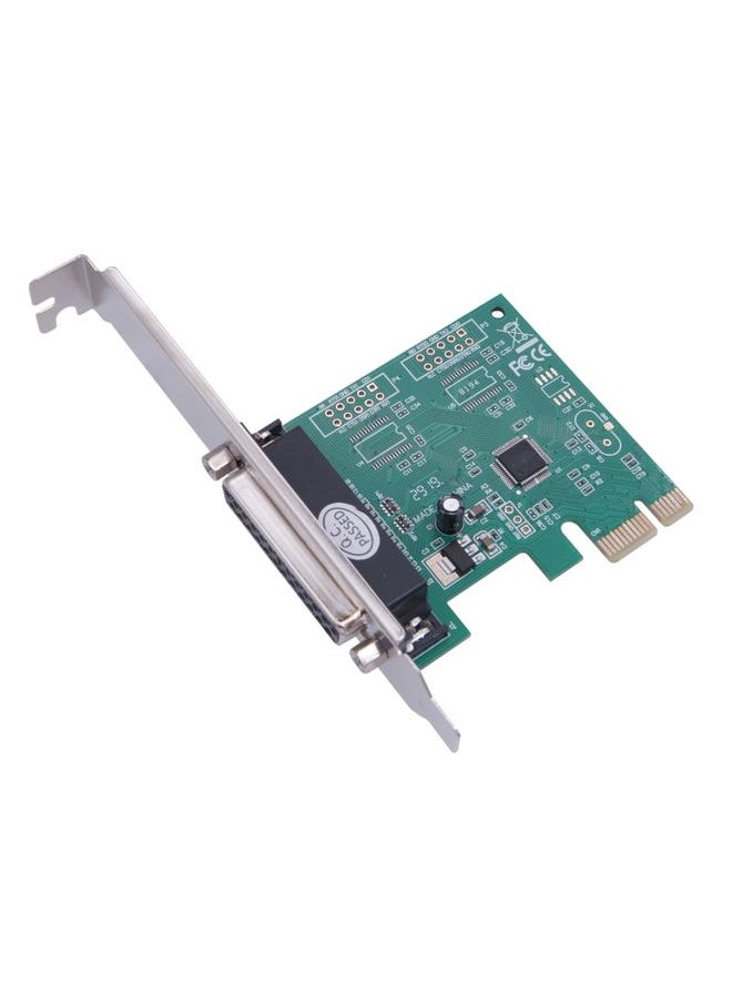 PCIE PCI-E to DB25 25 Pin Printer Interface Expansion Card