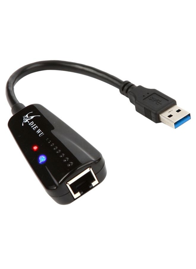 DIE WU TXA042 Realtek 8153 USB 3.0 to Gigabit Ethernet RJ45 LAN 10/100/1000Mbps Network Card Adapter