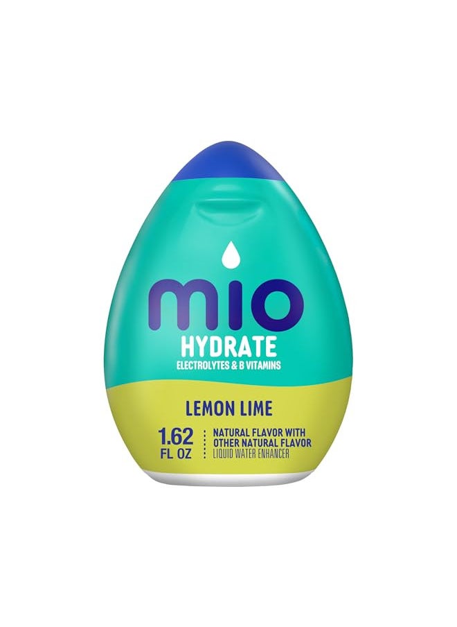 MiO Sport Electrolytes Lemon Lime Naturally Flavored Liquid Water Enhancer 1 Count 1.62 fl oz