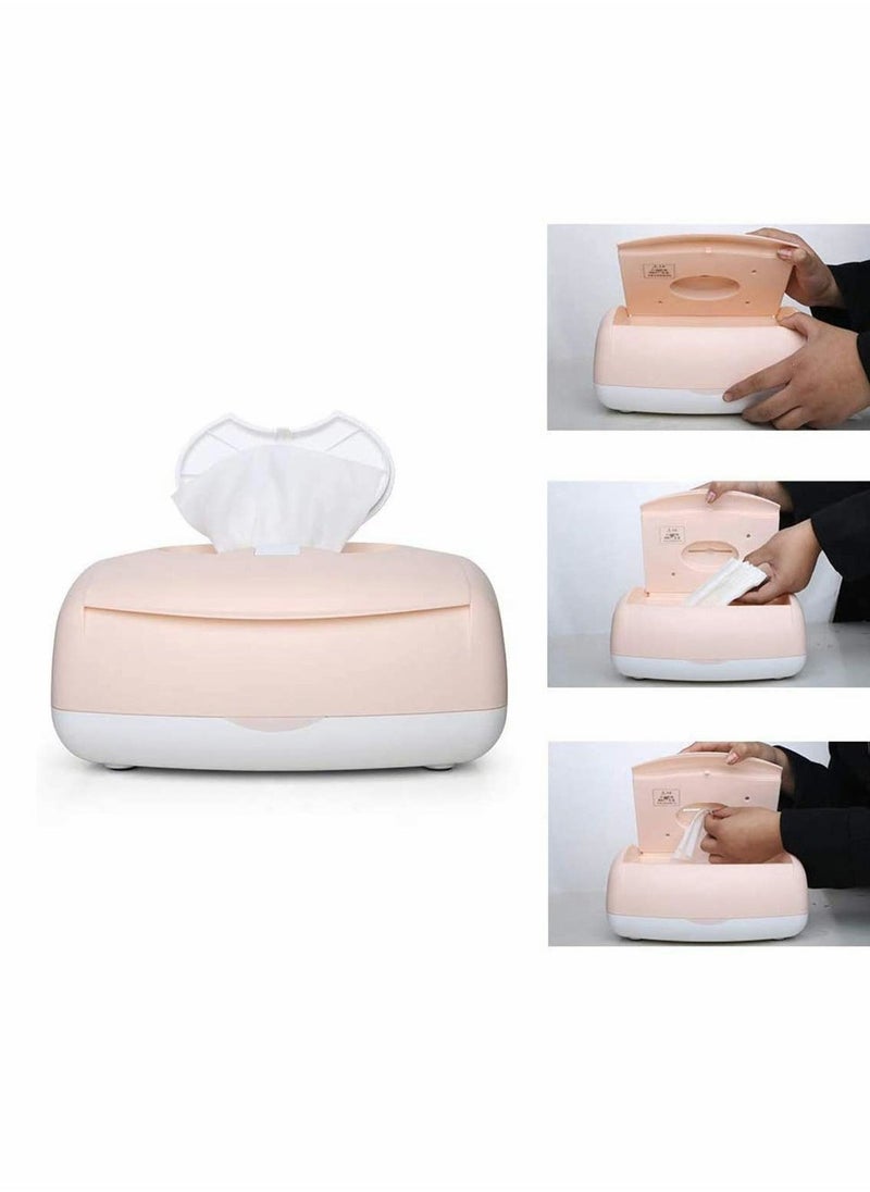 Portable Wipe Warmer and Wet Wipes Dispenser with Insulated Case for Home Use