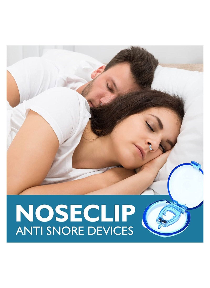 Snore Stopper Clipple Anti Snoring Device Silicone Nose Clip Magnetic Nasal Dilator Provide The Effective Solution to Stop 5PCS