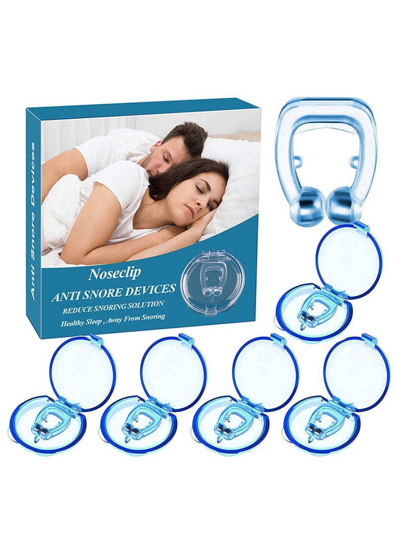 Snore Stopper Clipple Anti Snoring Device Silicone Nose Clip Magnetic Nasal Dilator Provide The Effective Solution to Stop 5PCS