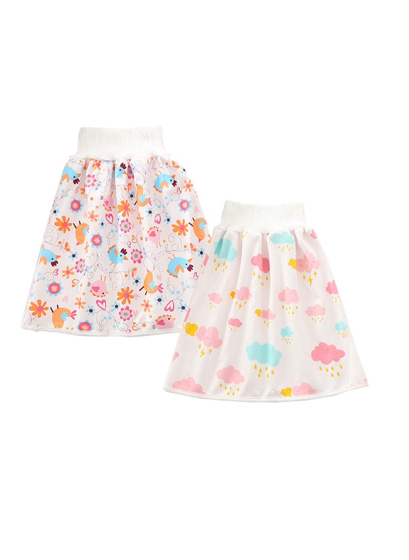 Diaper Pants for Baby Cotton Training Pants Diaper Skirt Shorts Waterproof Cloth Diapers Night Time