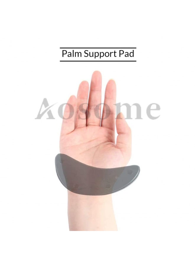 Palm Rest Support Mouse Wrist Rest Support for Office Computer Laptop Typing Pain Relief Black