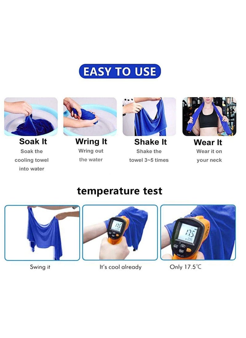 [4 Pack] Cooling Towel (40