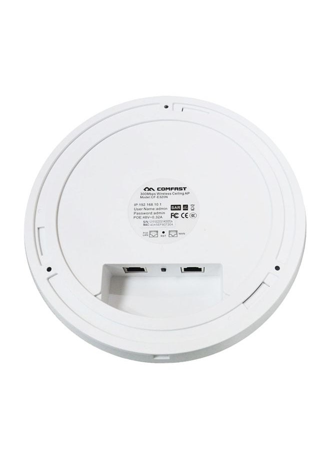 COMFAST CF-E320N MTK7620N 300Mbps/s UFO Shape Wall Ceiling Wireless WiFi AP / Repeater with 7 Colors LED Indicator Light & 48V POE Adapter, Got CE / ROHS / FCC / CCC Certification