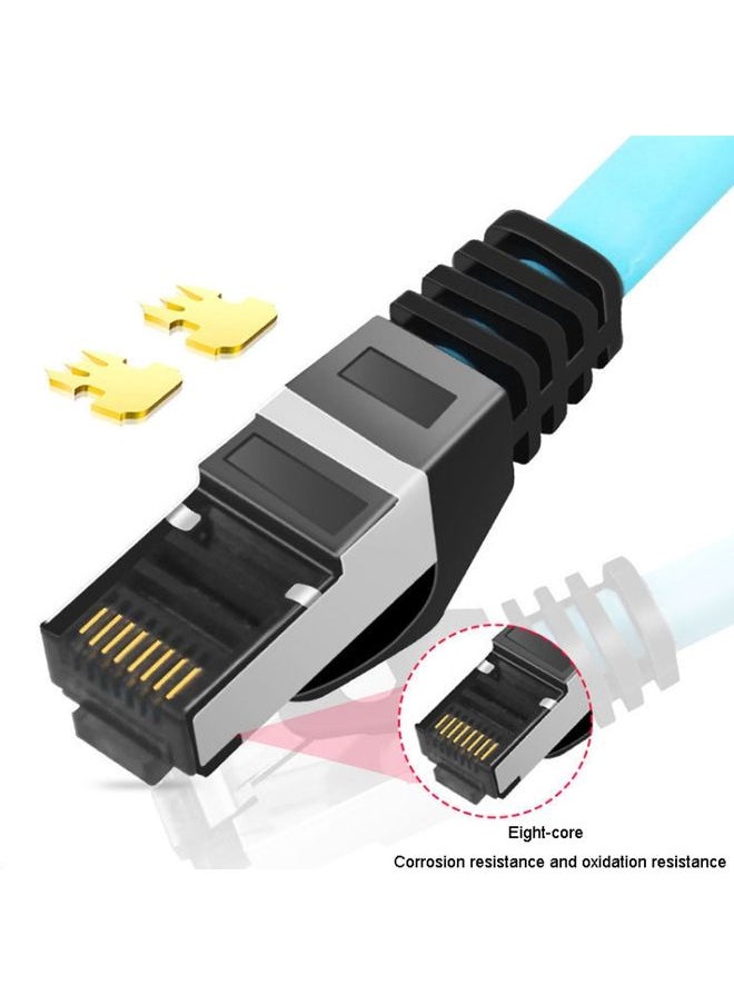 25m CAT5 Double Shielded Gigabit Industrial Ethernet Cable High Speed Broadband Cable