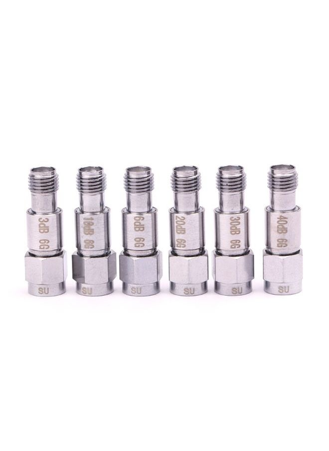 1dBi SMA Attenuator DC-6GHz SMA Coaxial Fixed Connectors