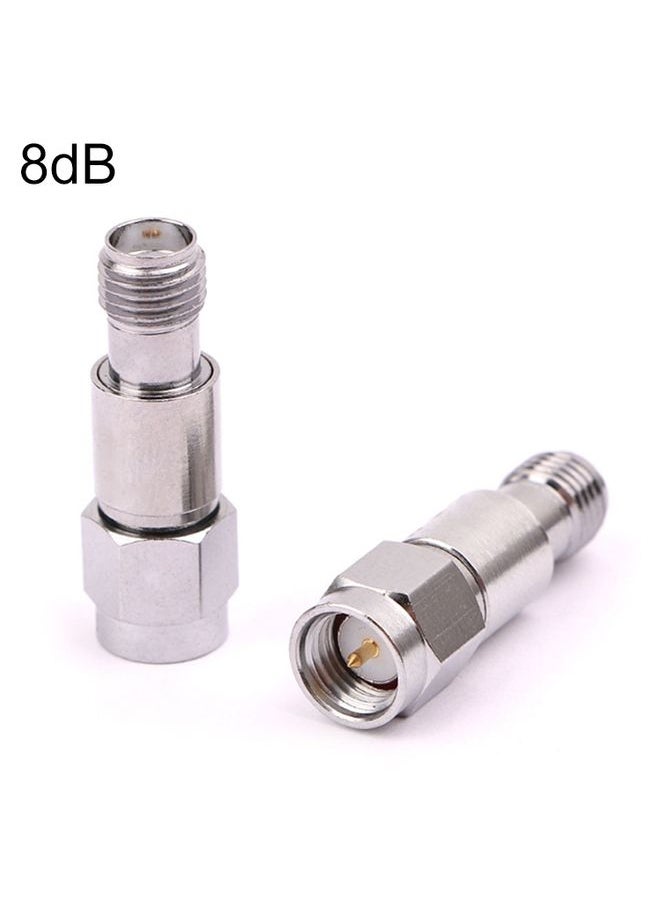 8dBi SMA Attenuator DC-6GHz SMA Coaxial Fixed Connectors