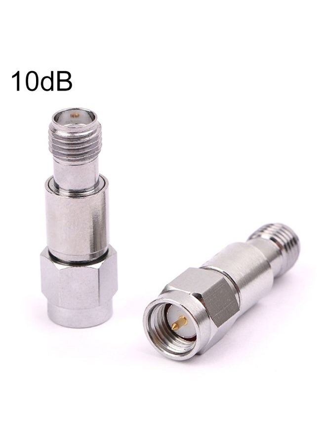 10dBi SMA Attenuator DC-6GHz SMA Coaxial Fixed Connectors