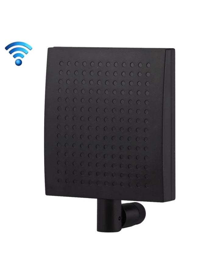 12dBi SMA Male Connector 5.8GHz Panel WiFi Antenna(Black)