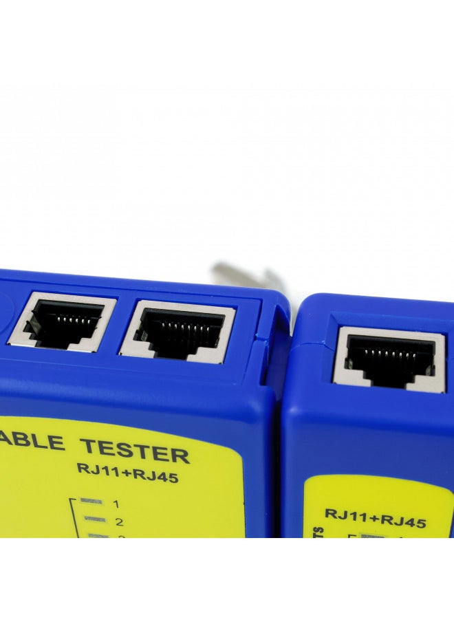 DataShark PA70025 Network Cable Tester | Cable Mapper, Check Continuity | LAN (RJ45) & Telephone (RJ11 RJ12 RJ14) | Test Patch Cords or Installed Cable Runs