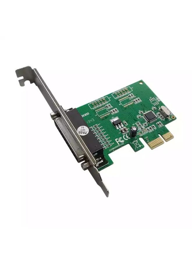 ST38 Parallel Printer Port (LPT1) DB25 PCI Express Controller Card