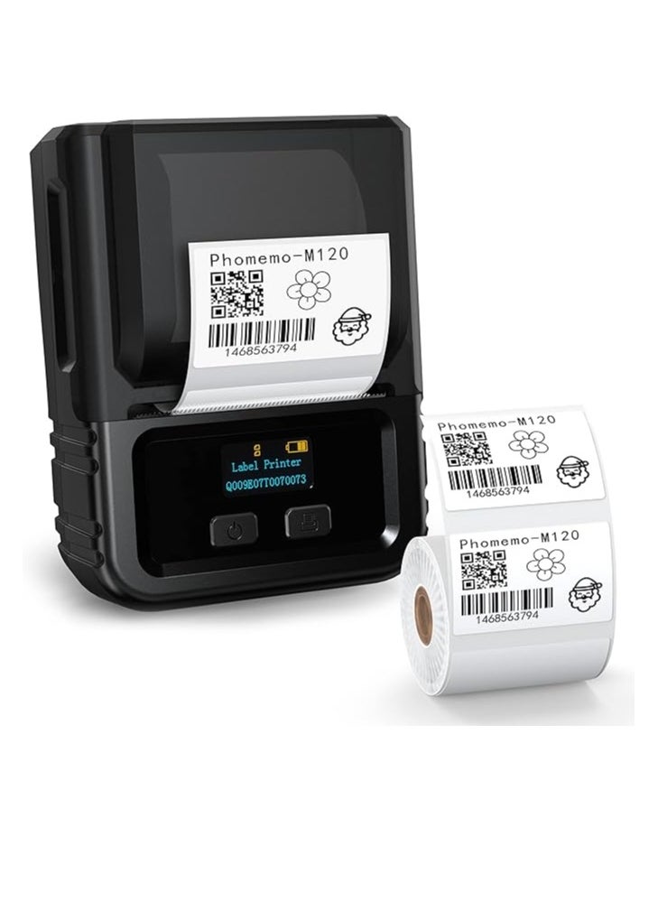 Mini Portable Bluetooth Thermal Label Printer