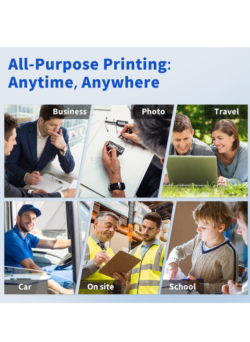 Bluetooth Thermal Printer, Support 8.5