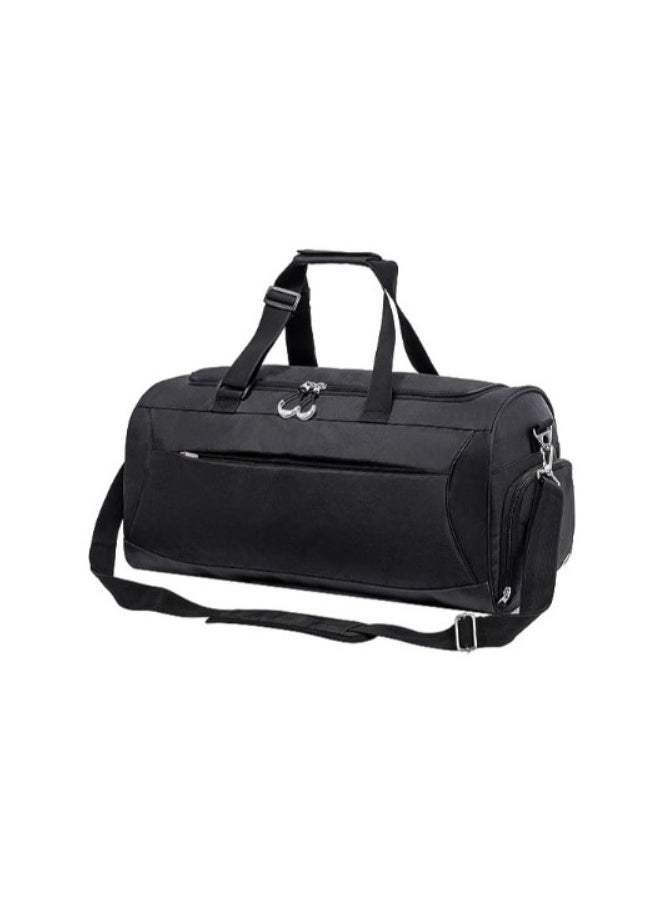 Sports Gym Bag with Shoes Compartment &Wet Pocket Gym Duffel Bag Overnight Bag for Men and Women