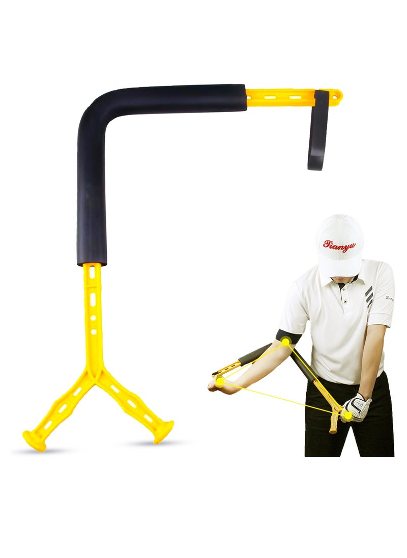 Golf Swing Trainer for Beginners, Improve Swing Mechanics with Golf Swing Training Aid, Optimize Hinge, Forearm Rotation, and Shoulder Turn, Ergonomic Grip Golf Training Aid