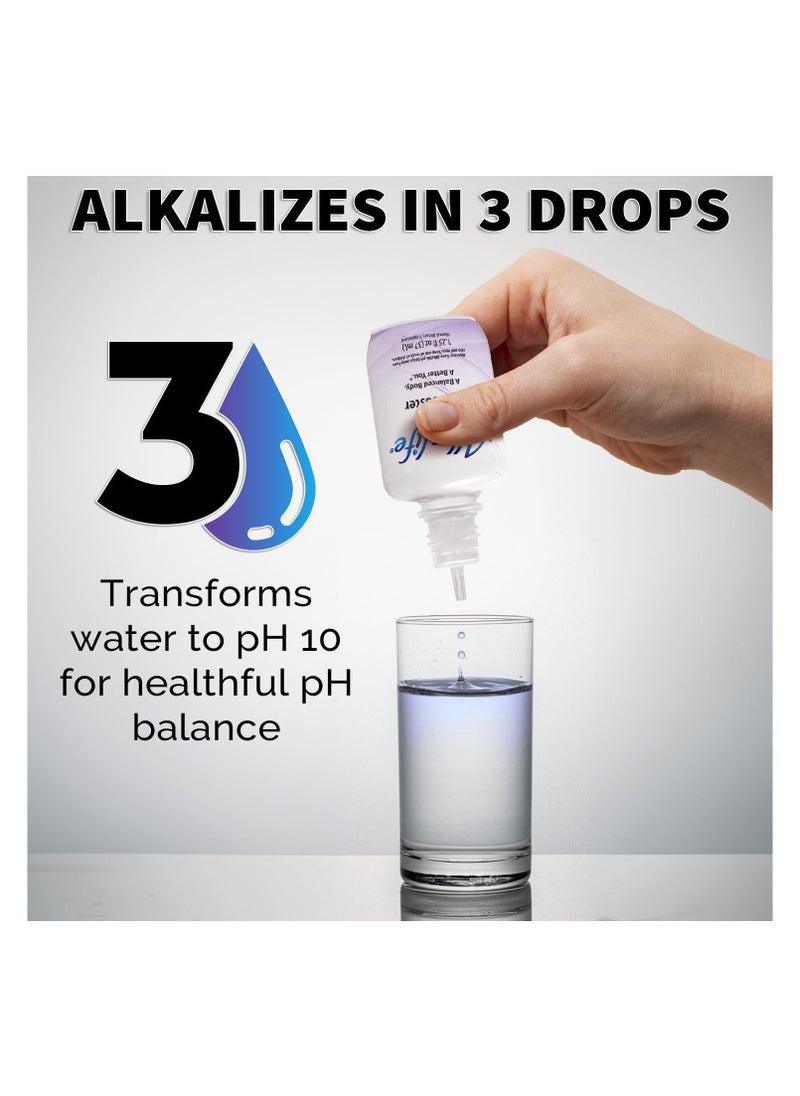 Alkalife pH Booster Drops with Essential Minerals and Electrolytes 1.25 fl oz  37 ml