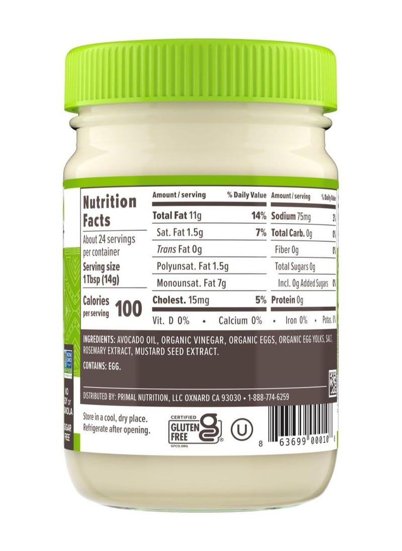 Primal Kitchen Mayo with Avocado Oil 12 fl oz