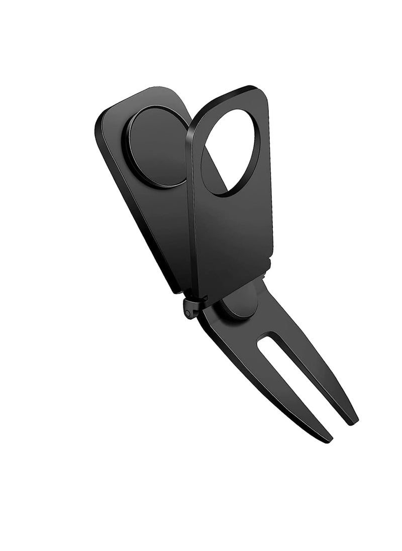 Magnetic Golf Cart Holder, Multipurpose Golf Accessories Portable Holder for Golf Carts,  Stand Holder for Golf Carts, Boats, Motorbikes, Golf Accessory Tool, Divot Tool