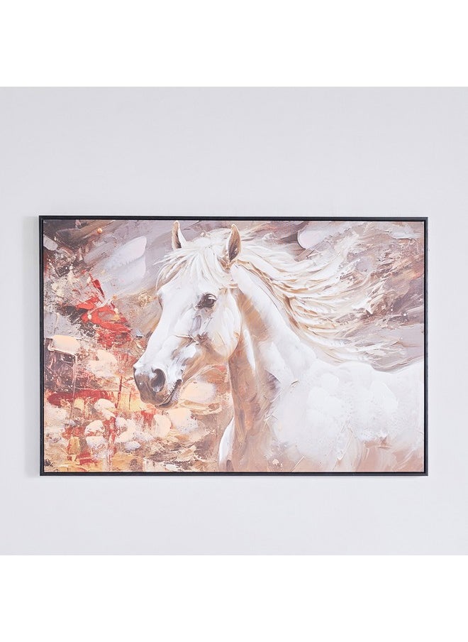 Ersel Horse Canvas Hand Painting 60 x 90 x 2.5 cm