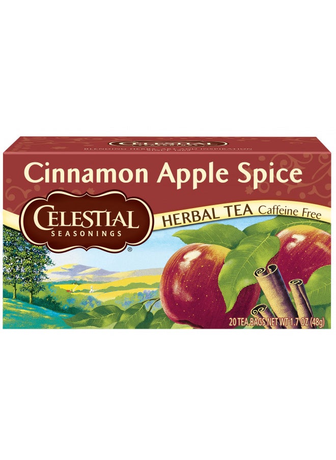 Celestial Seasonings Cinnamon Apple Spice Herbal Tea, 20 ct