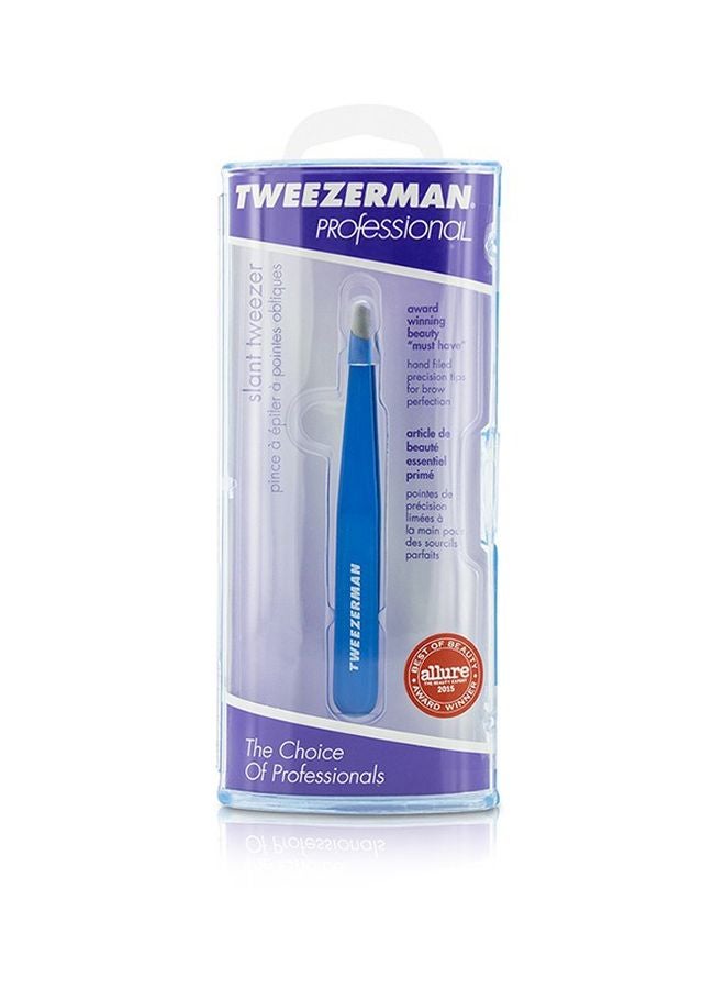 Professional Slant Tweezer Bahama Blue