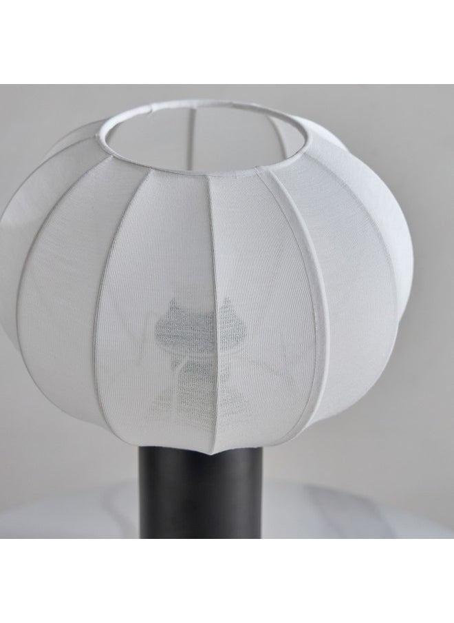 Collett Metal Table Lamp with Fabric Shade 25 x 25 x 37.5 cm