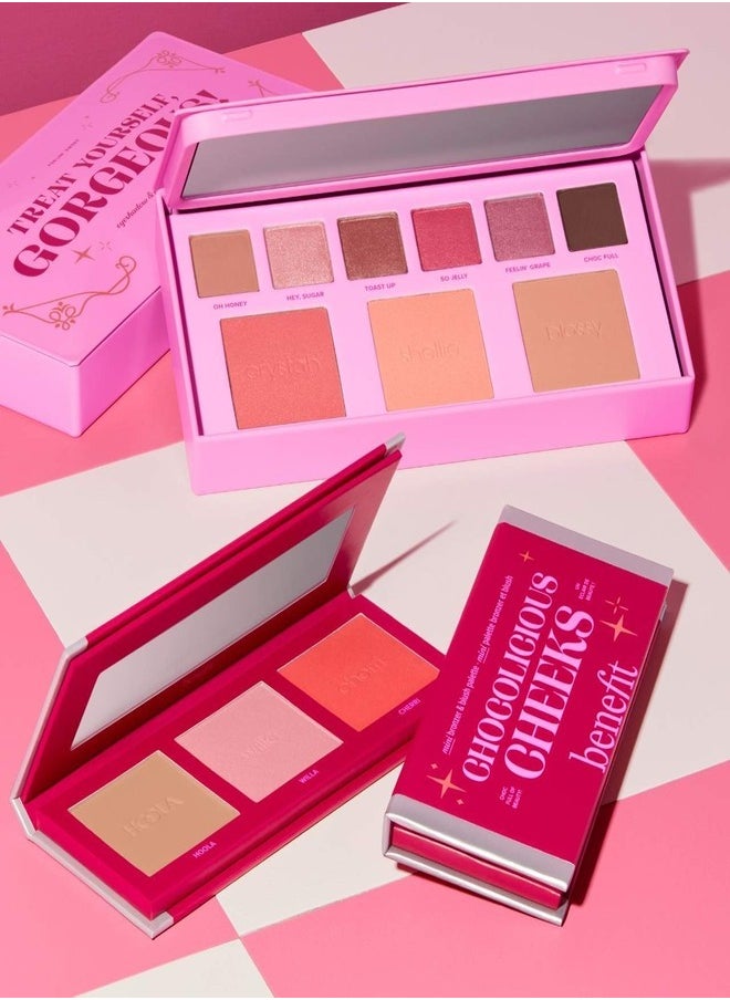 Benefit Chocolicious Cheeks Mini Blush & Bronzer Palette