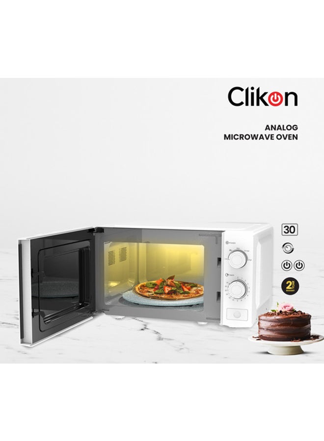 Microwave Oven With 5 Power Levels And 35 Minute Timer 20 L 700 W CK4327 White