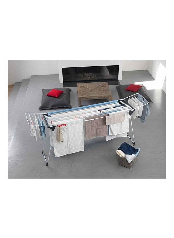 Infinity Flexible Clothes Indoor Dryer with Parallel Steel Legs and Wings, Extendable Rack, Xxl Wires, Extreme Stability