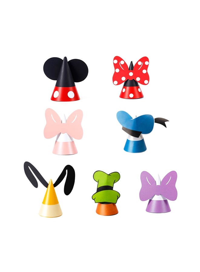 7-Piece Cute Handmade Baby Birthday Hat